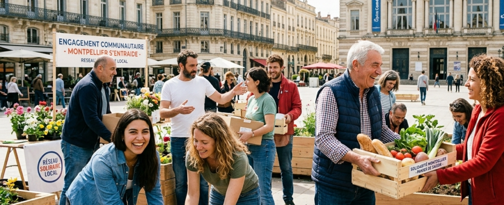 quartiers Montpellier