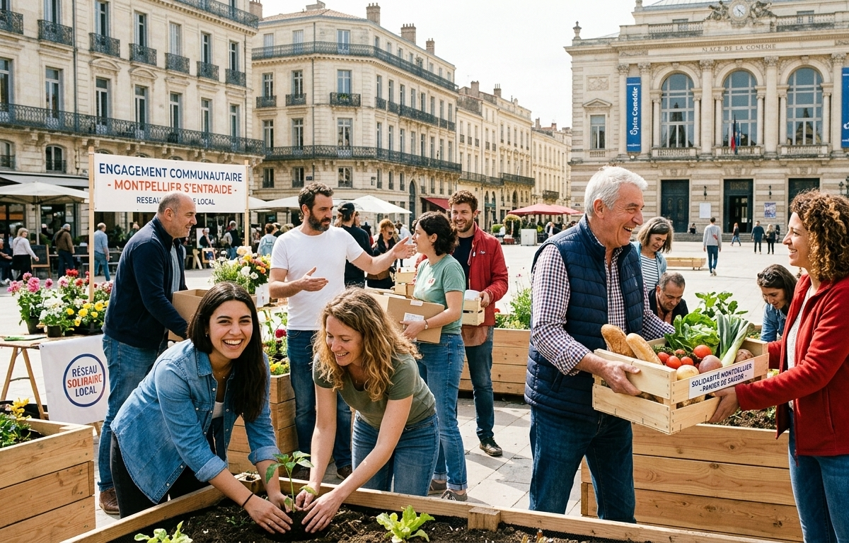 quartiers Montpellier