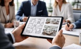 découvrez nos bureaux à louer avec surfaces et plans affichés en temps réel sur tablette tactile lors de votre rendez-vous, pour une visite interactive et personnalisée.