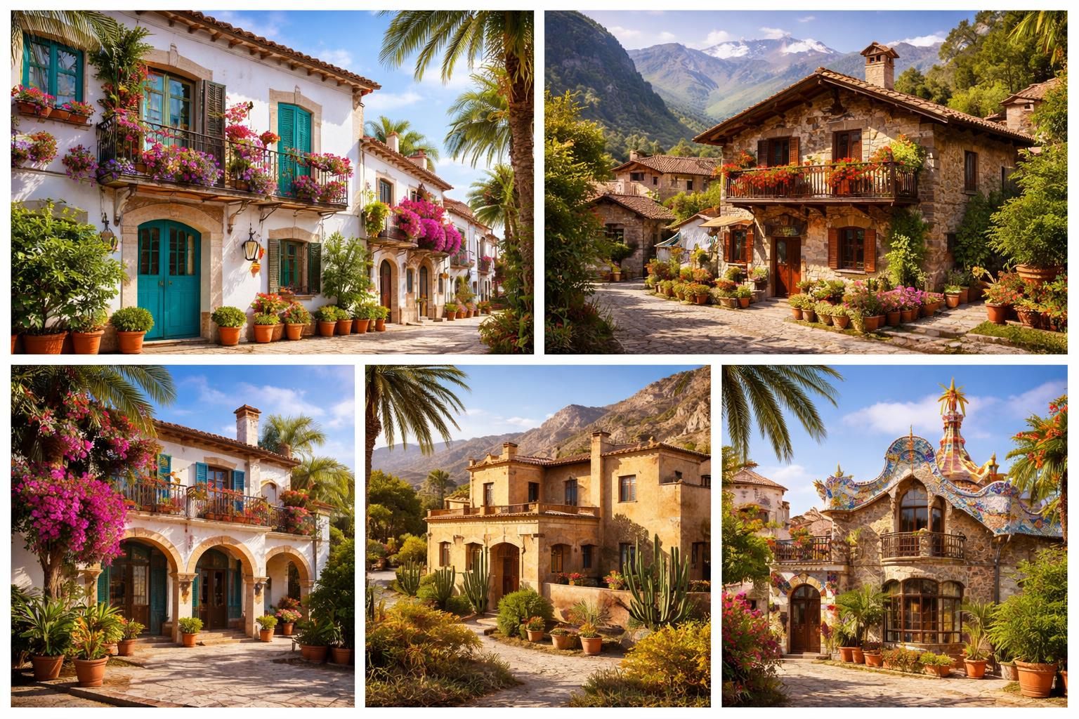 découvrez cinq destinations incontournables en espagne pour admirer l'architecture authentique des maisons espagnoles typiques et plongez au cœur de leur charme traditionnel.