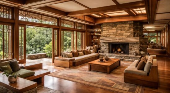découvrez comment les maisons et studios de frank lloyd wright ont transformé le design intérieur grâce à leur innovation et leur harmonie avec la nature, redéfinissant l'architecture moderne.