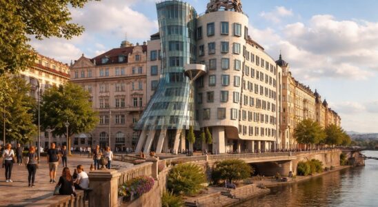 découvrez la maison dansante à prague, un chef-d'œuvre architectural symbolisant la créativité et l'innovation tchèque, alliant modernité et histoire au cœur de la capitale.