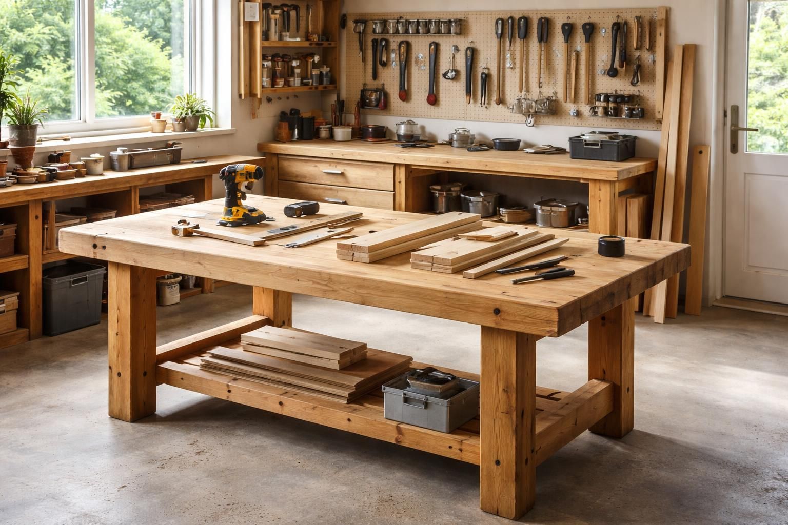 découvrez comment fabriquer une table en bois faite maison avec des étapes simples et des conseils pratiques pour un mobilier unique et personnalisé.