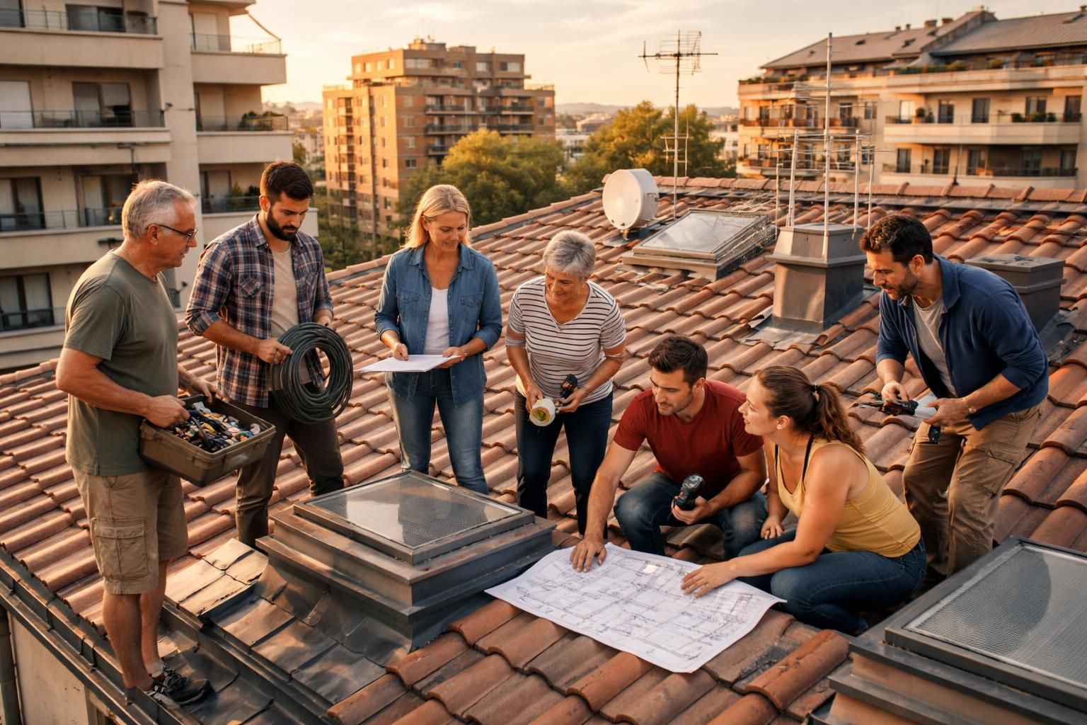 découvrez les règles essentielles pour gérer une toiture commune sans copropriété et éviter les conflits entre propriétaires.