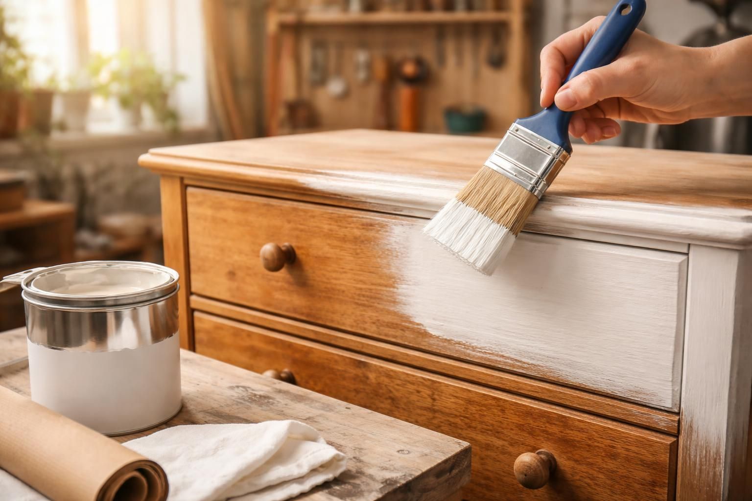 découvrez nos astuces pour peindre vos meubles en bois sans poncer, et transformez-les facilement tout en gagnant du temps.