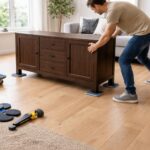 découvrez des astuces efficaces pour déplacer un meuble lourd sans endommager votre sol en parquet et préserver son éclat.