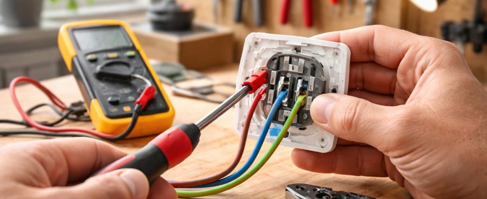découvrez étape par étape comment réaliser la connexion d'une prise de courant en toute sécurité pour vos projets de bricolage.